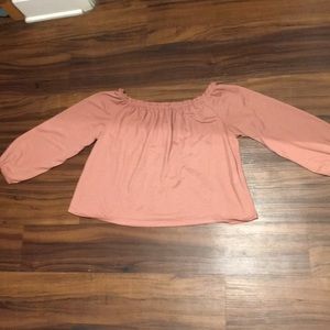 Bershka Off The Shoulder Top